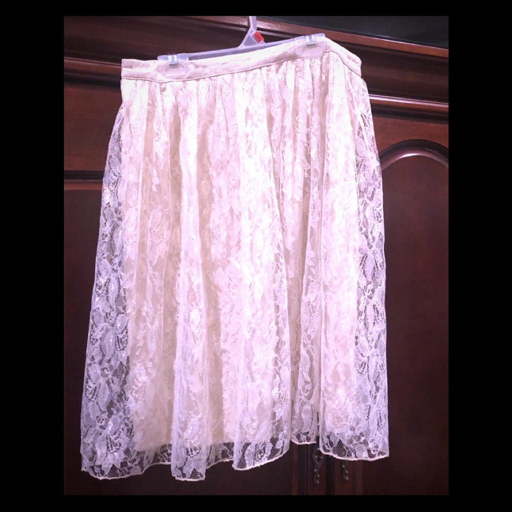 Beautiful lace skirt